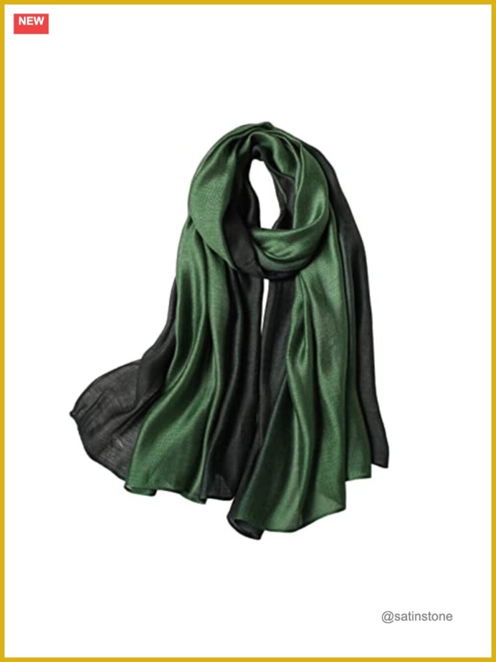 Women Gradient Scarf, Lightweight & Versatile for Every Season